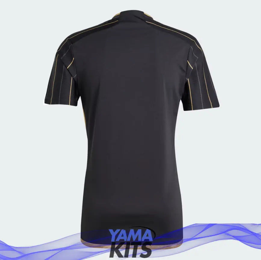 Maillot Los Angeles Domicile "Noir,or" 2024/2025 YamaKits Foot