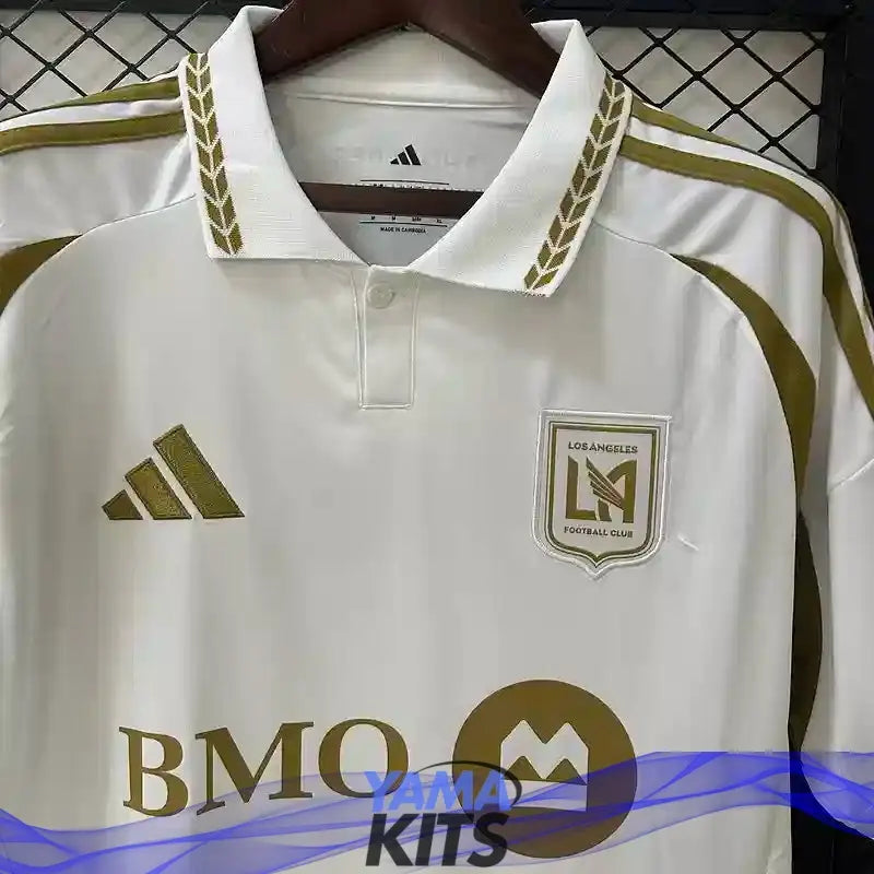 Maillot Los Angeles extérieur "or, blanc" 2025/2026 YamaKits Foot