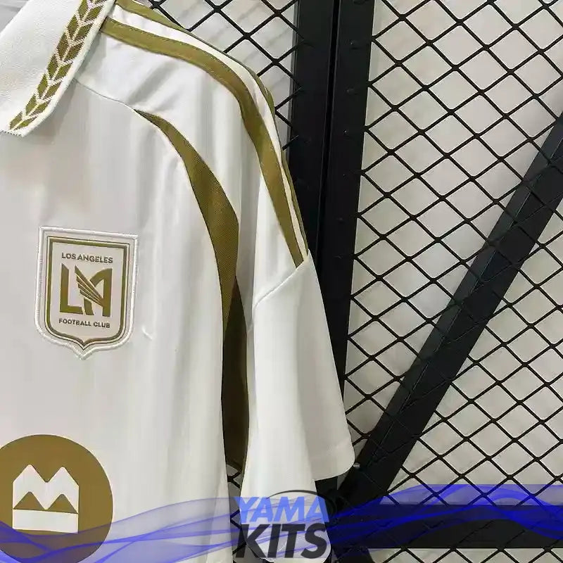 Maillot Los Angeles extérieur "or, blanc" 2025/2026 YamaKits Foot