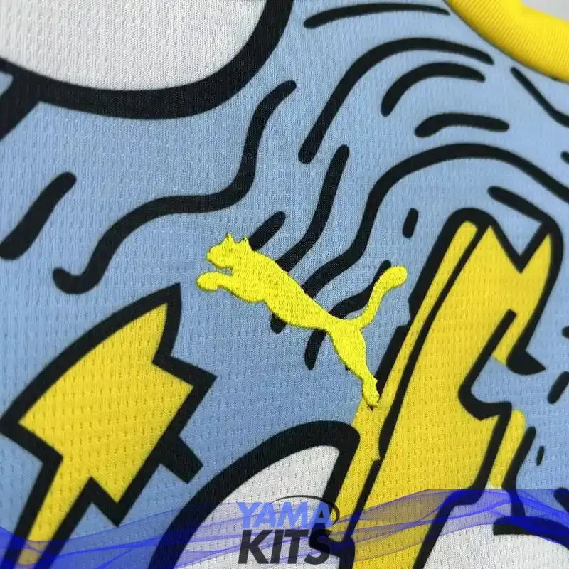 Maillot Manchester City concept "Tempête" 2025/2026 YamaKits Foot