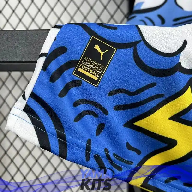 Maillot Manchester City concept "Tempête" 2025/2026 YamaKits Foot