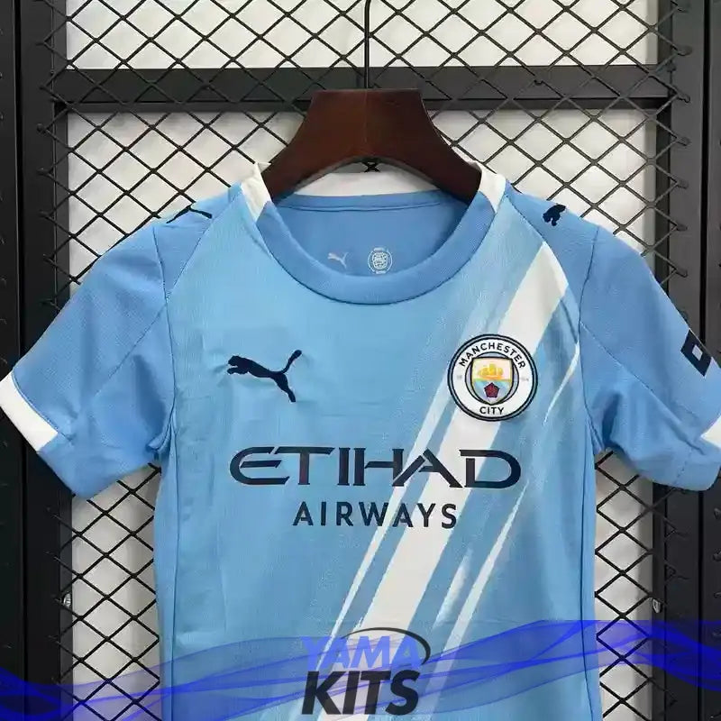 Maillot Manchester City enfant domicile 2025/2026 YamaKits Foot