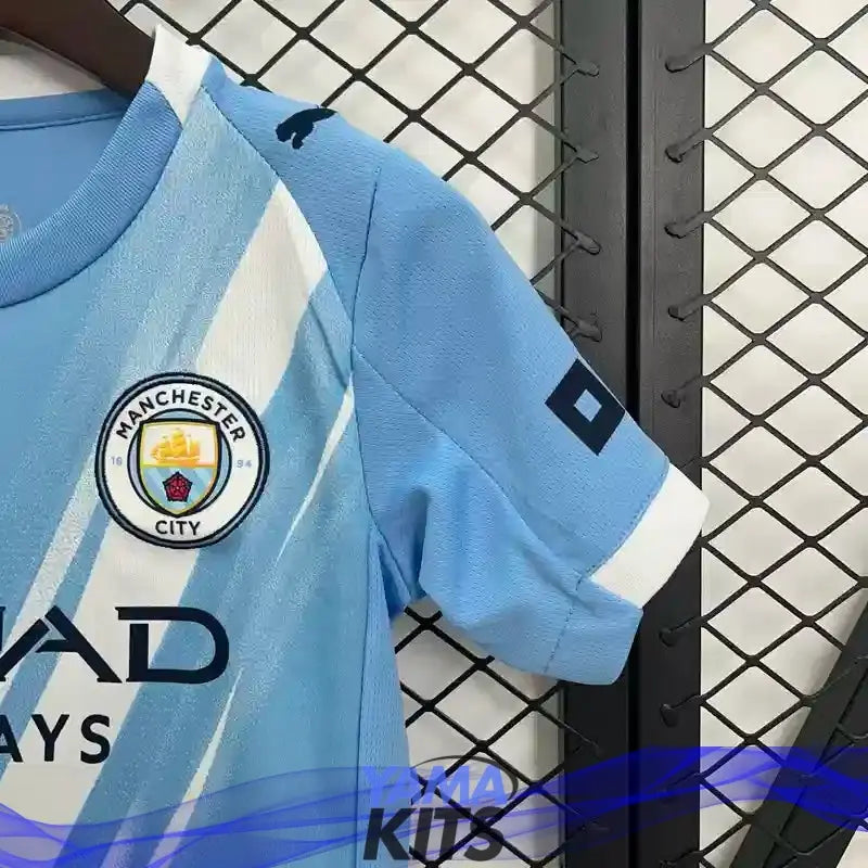 Maillot Manchester City enfant domicile 2025/2026 YamaKits Foot