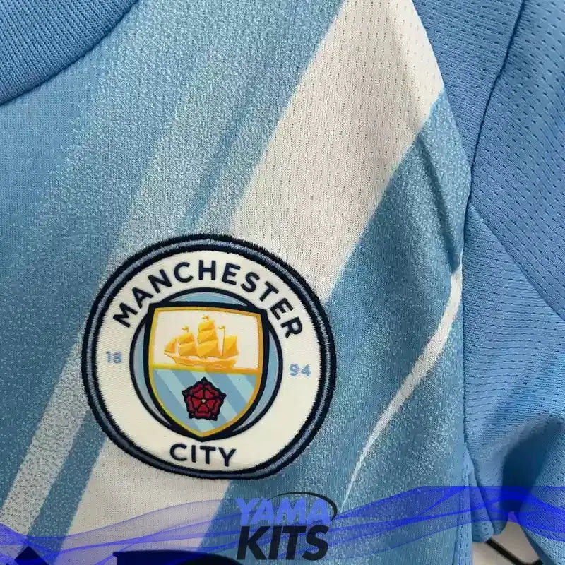 Maillot Manchester City enfant domicile 2025/2026 YamaKits Foot