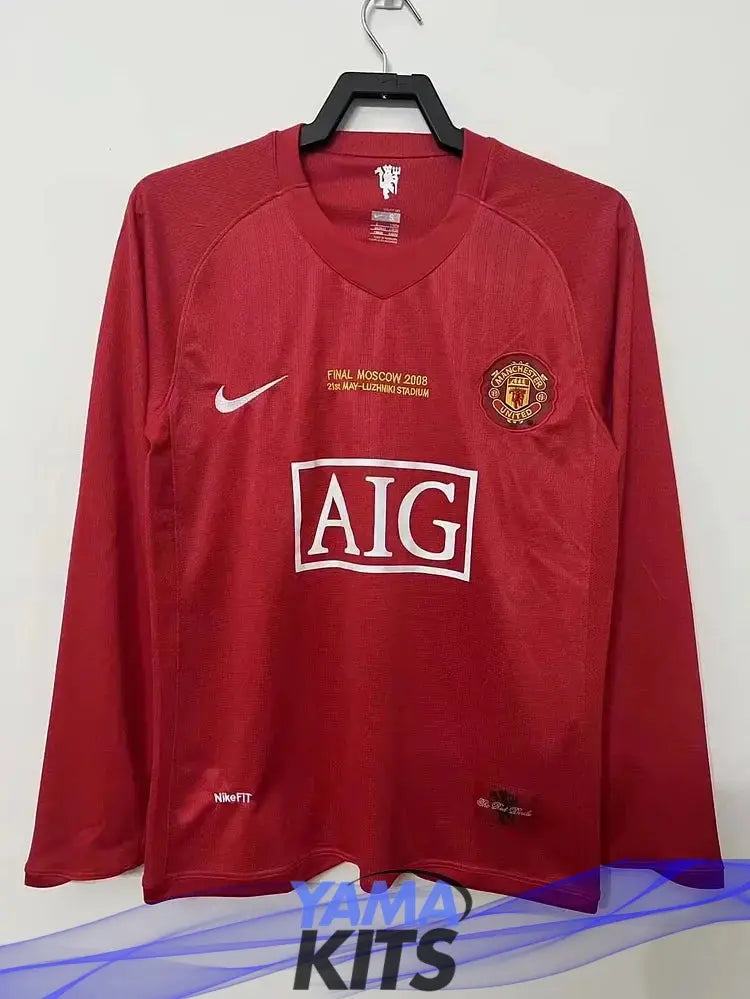 Maillot Manchester United Retro "Manche longues" 2006/2007 YamaKits Foot