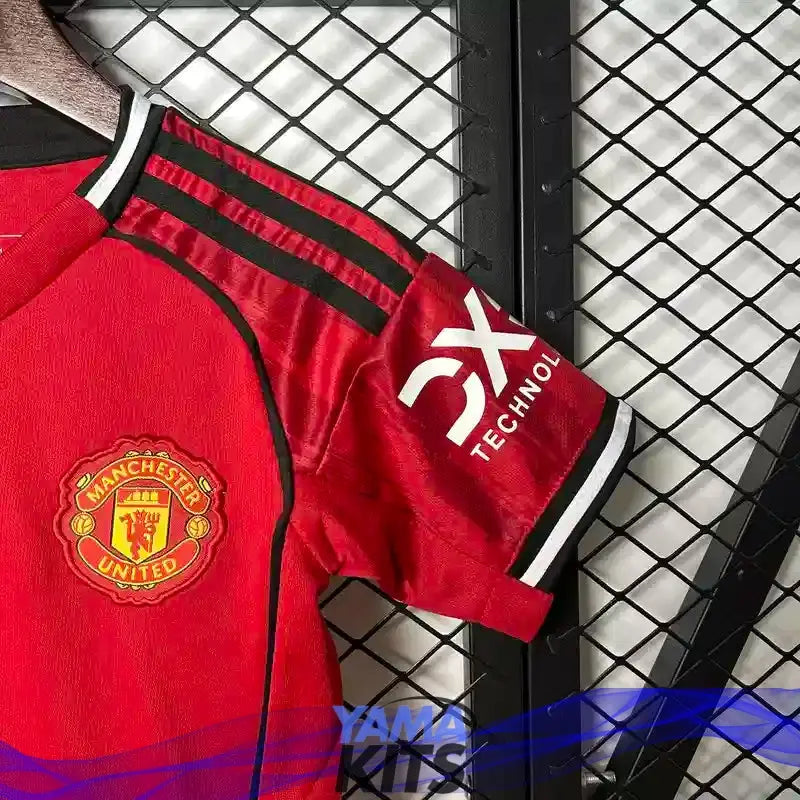 Maillot Manchester United enfant Domicile 2025/2026 YamaKits Foot