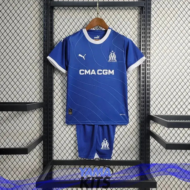 Maillot Marseille enfant Extérieur 2023/2024 YamaKits Foot