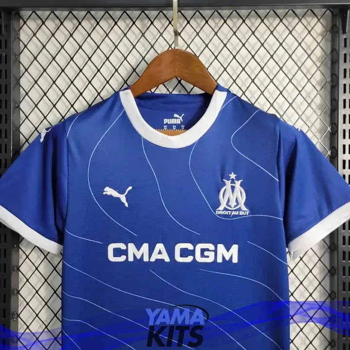 Maillot Marseille enfant Extérieur 2023/2024 YamaKits Foot