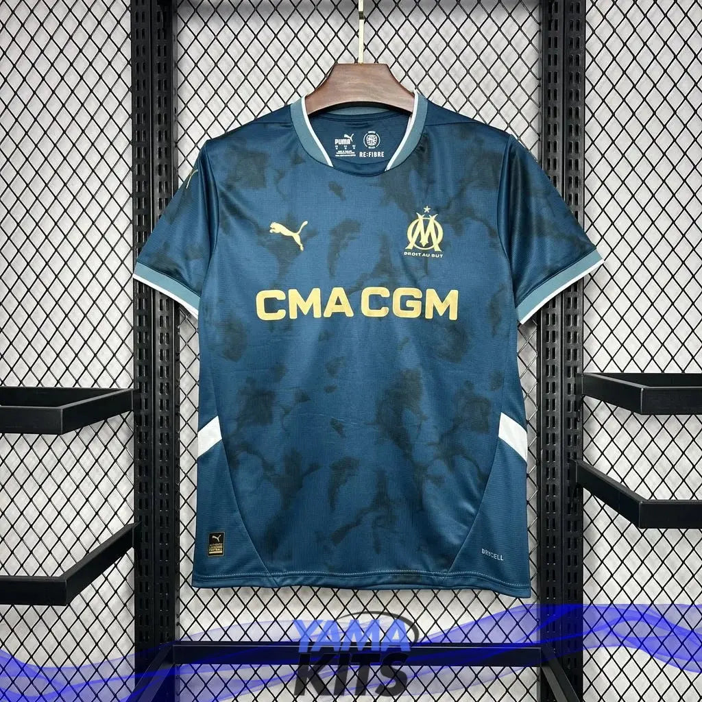 Maillot Marseille extérieur "Bleu" 2024/2025 YamaKits Foot