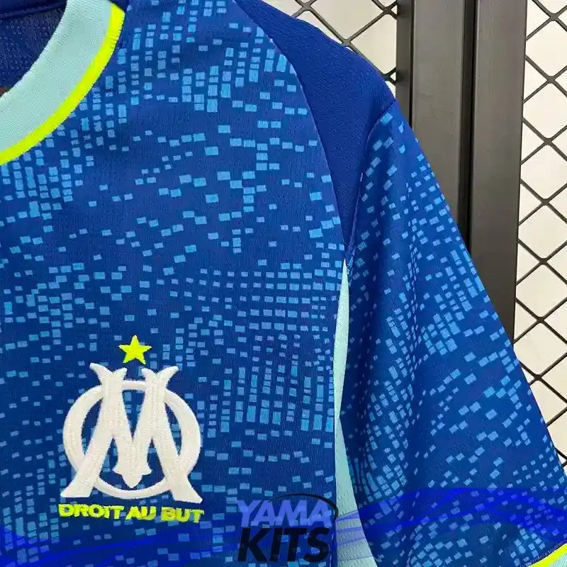 Maillot Marseille extérieur "Bleu" 2025/2026 YamaKits Foot