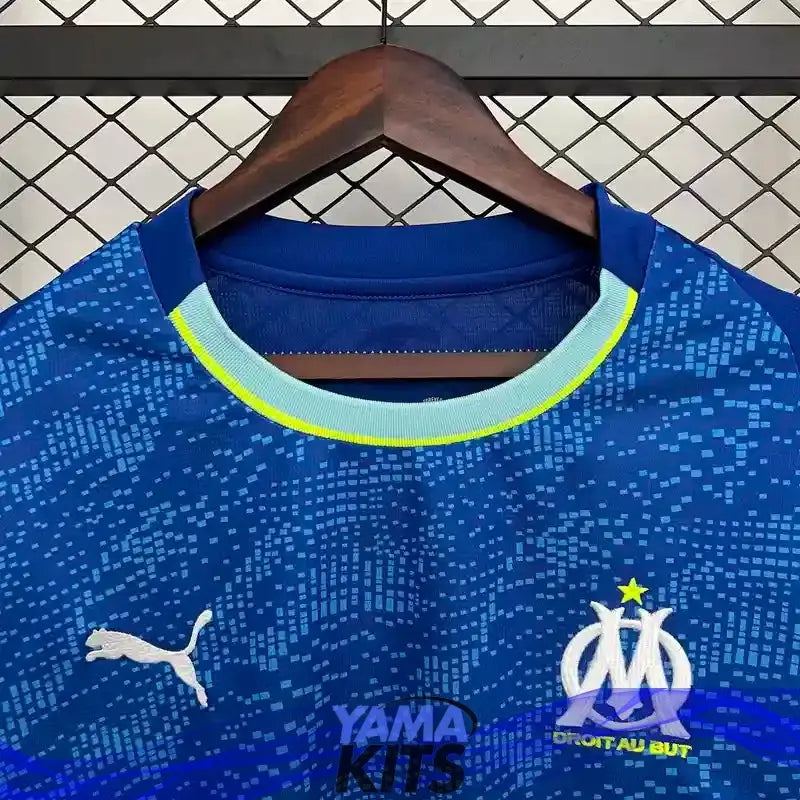 Maillot Marseille extérieur "Bleu" 2025/2026 YamaKits Foot
