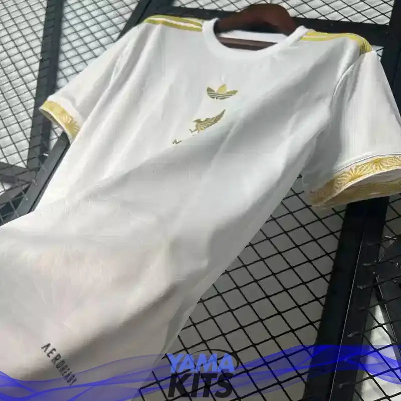 Maillot Mexique concept "Blanc, Or" 2025/2026 YamaKits Foot