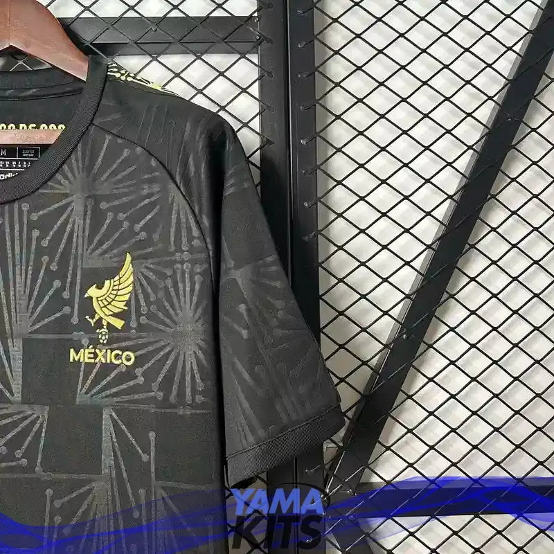 Maillot Mexique concept "Noir" 2025/2026 YamaKits Foot