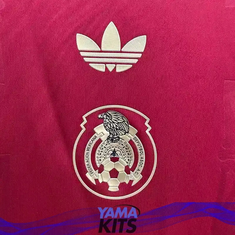 Maillot Mexique concept "Rouge, Gold" 2025/2026 YamaKits Foot