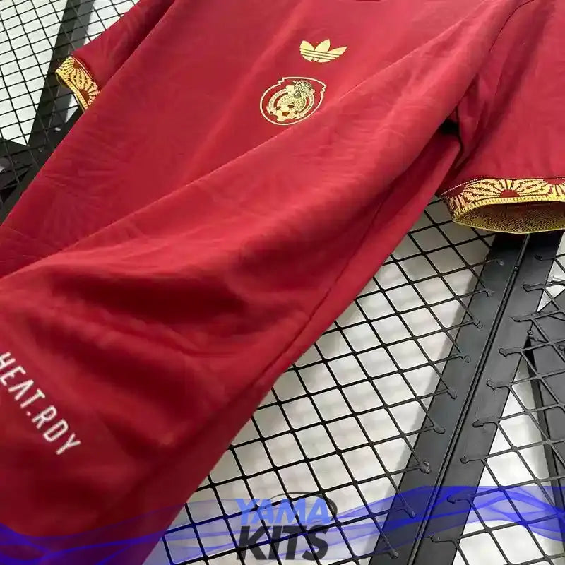 Maillot Mexique concept "Rouge, Gold" 2025/2026 YamaKits Foot