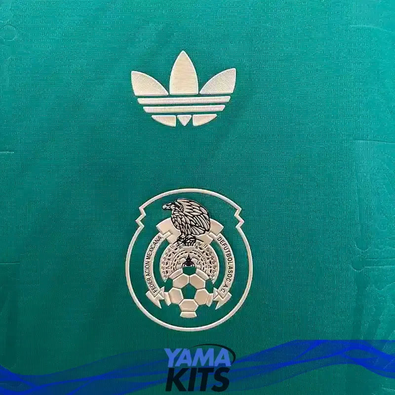 Maillot Mexique concept "Vert, Gold" 2025/2026 YamaKits Foot