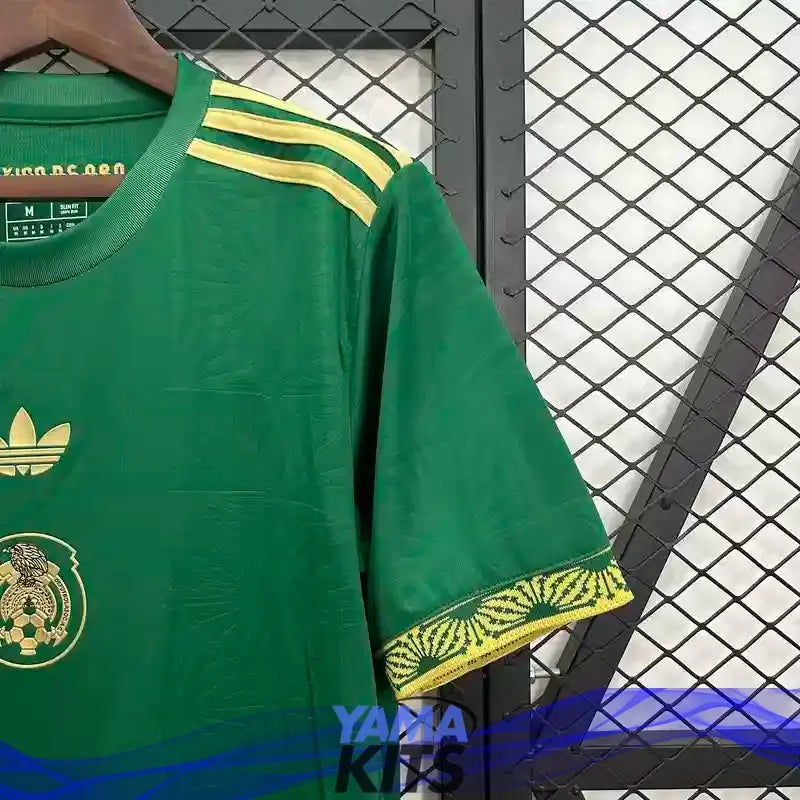 Maillot Mexique concept "Vert, Gold" 2025/2026 YamaKits Foot