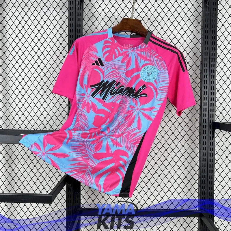 Maillot Miami concept "rose, bleu" 2025/2026 YamaKits Foot