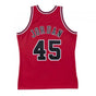 Maillot NBA Michael Jordan Chicago Bulls Rouge 1994-95 Mitchell & Ness - Édition I'm Back Road