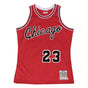 Maillot NBA Michael Jordan Chicago Bulls Rouge '84 Mitchell & Ness - Saison Rookie