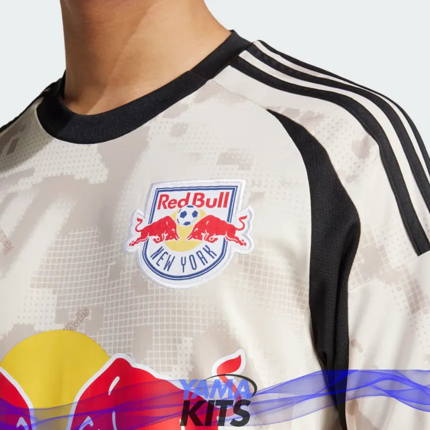 Maillot NewYork Red Bulls extérieur "Beige" 2025/2026 YamaKits Foot