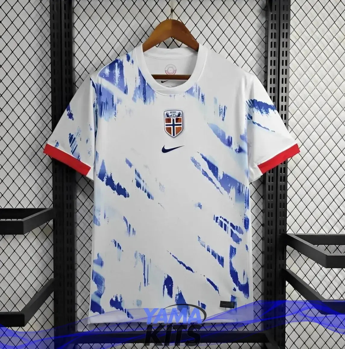 Maillot Norvège Extérieur "Blanc, Bleu" 2024/2025 - YamaKits