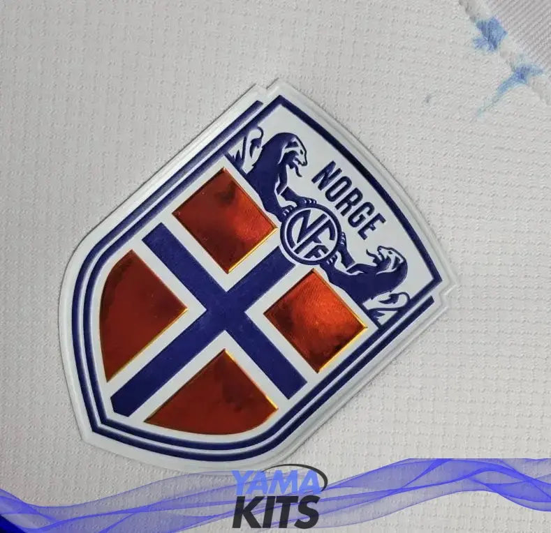 Maillot Norvège Extérieur "Blanc, Bleu" 2024/2025 - YamaKits