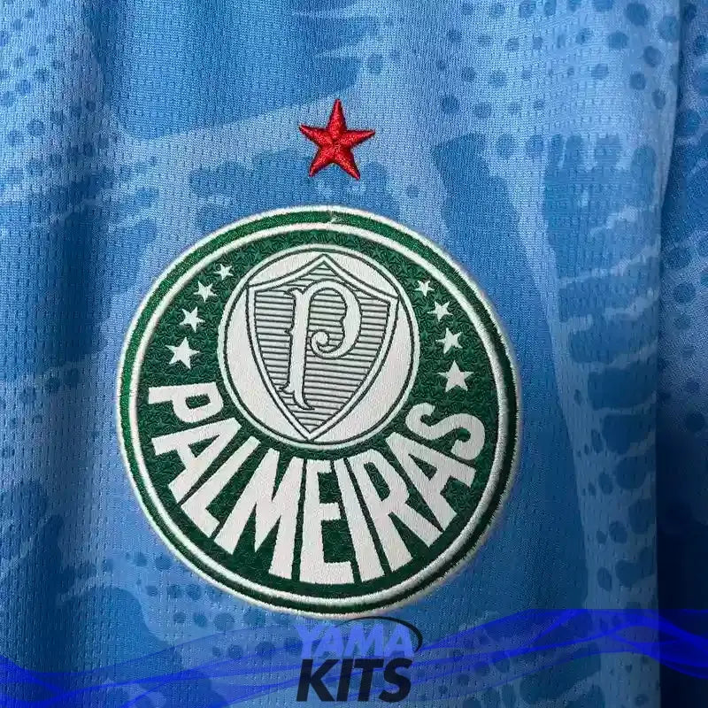 Maillot Palmeiras gardien de but "Bleu clair" 2025/2026 YamaKits Foot