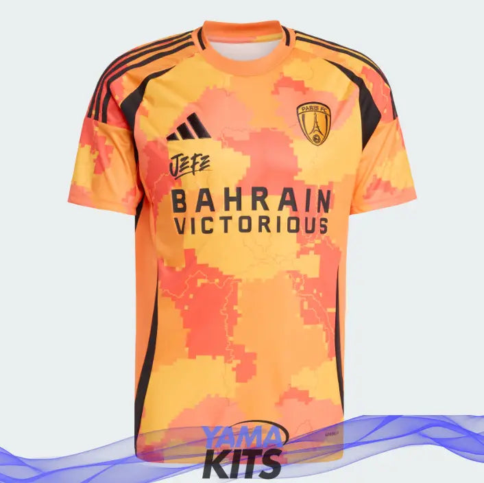 Maillot Paris FC "NINHO" 2025/2026 YamaKits Foot