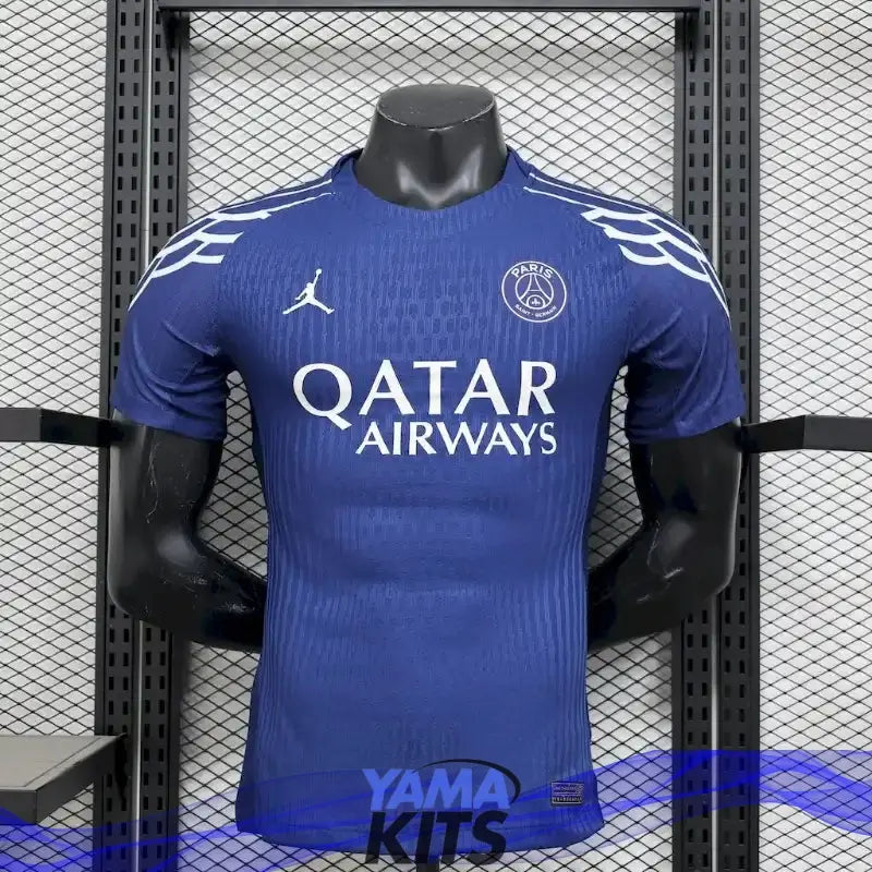 Maillot Paris SG Third "Jordan, bleu" 2024/2025 Version Player YamaKits Foot
