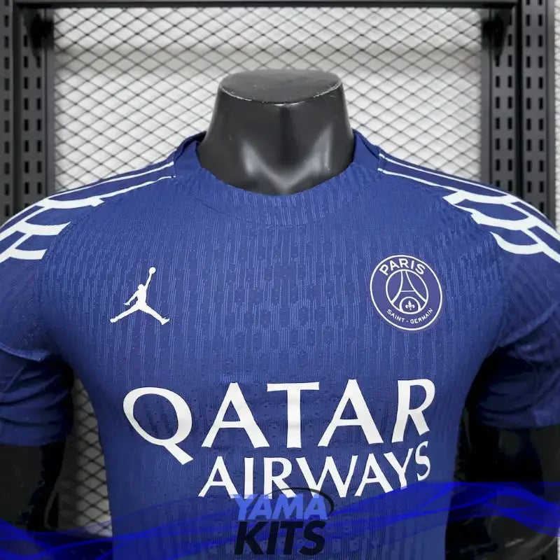 Maillot Paris SG Third "Jordan, bleu" 2024/2025 Version Player YamaKits Foot