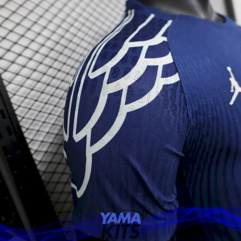 Maillot Paris SG Third "Jordan, bleu" 2024/2025 Version Player YamaKits Foot