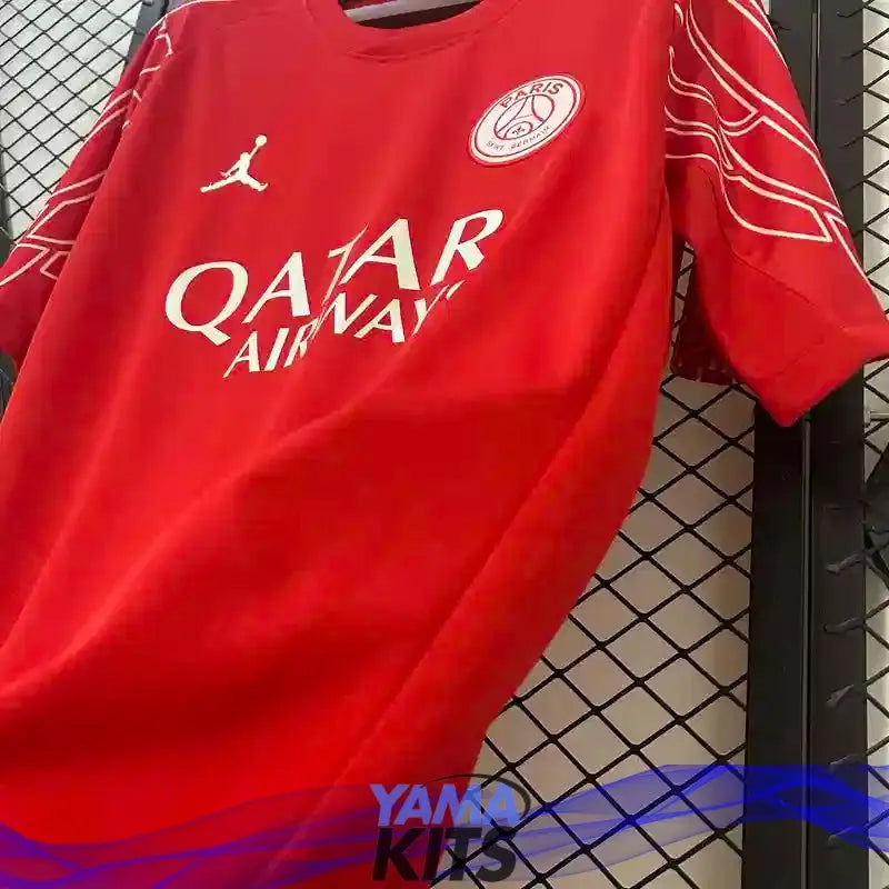 Maillot Paris SG concept "Jordan, Rouge" 2025/2026 YamaKits Foot