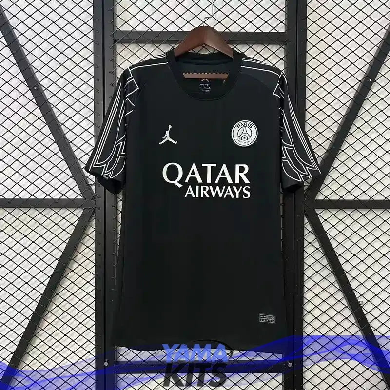 Maillot Paris SG concept « Jordan, noir » 2025/2026 YamaKits