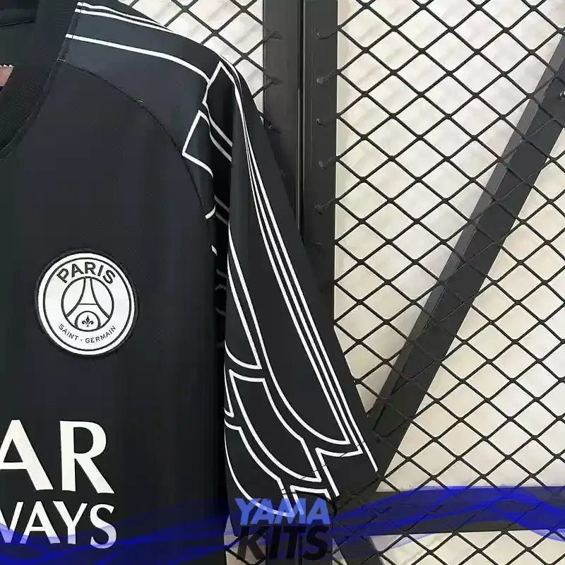 Maillot Paris SG concept « Jordan, noir » 2025/2026 YamaKits