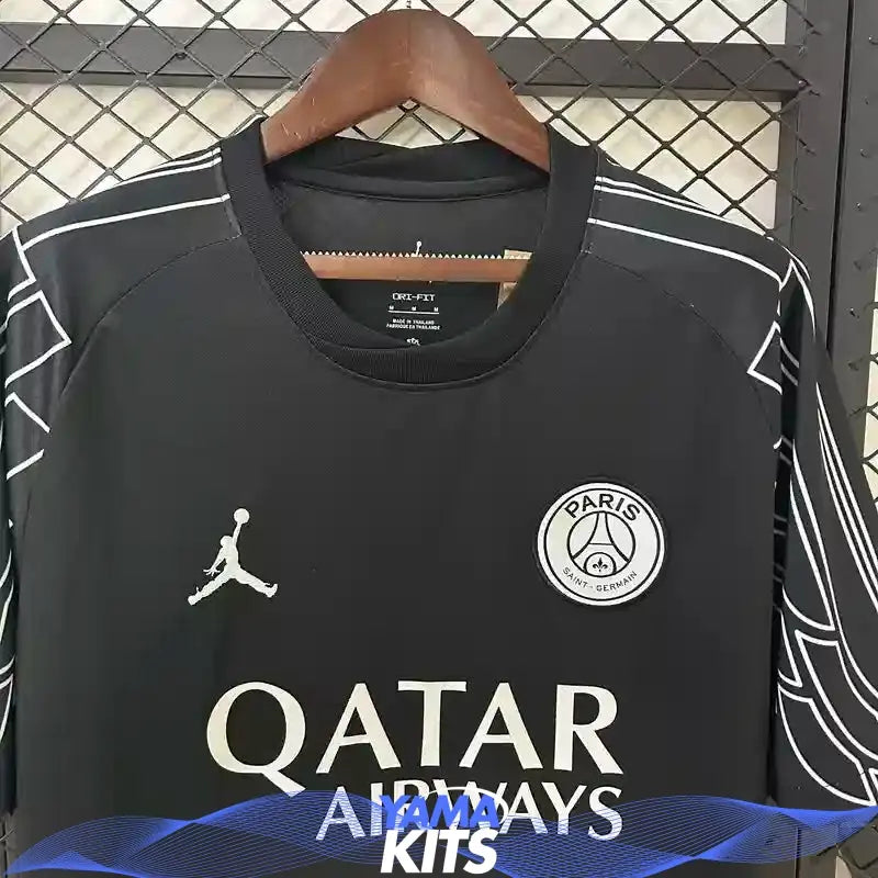 Maillot Paris SG concept « Jordan, noir » 2025/2026 YamaKits