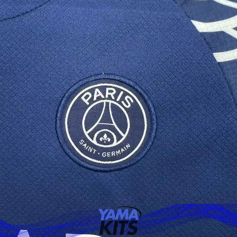 Maillot Paris SG enfant Third "Jordan, bleu" 2024/2025 YamaKits Foot
