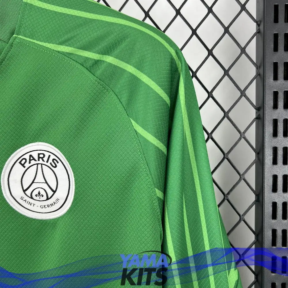 Maillot Paris SG manches longue "Vert 2024/2025 YamaKits Foot