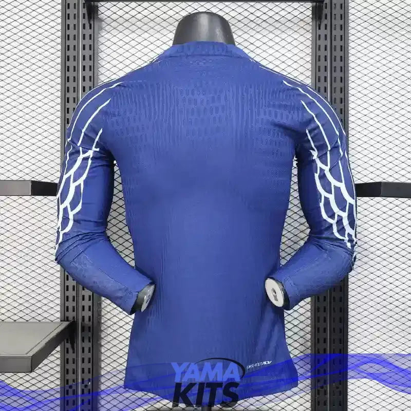 Maillot Paris SG third "Jordan, bleu" 2024/2025 Manches longues YamaKits Foot