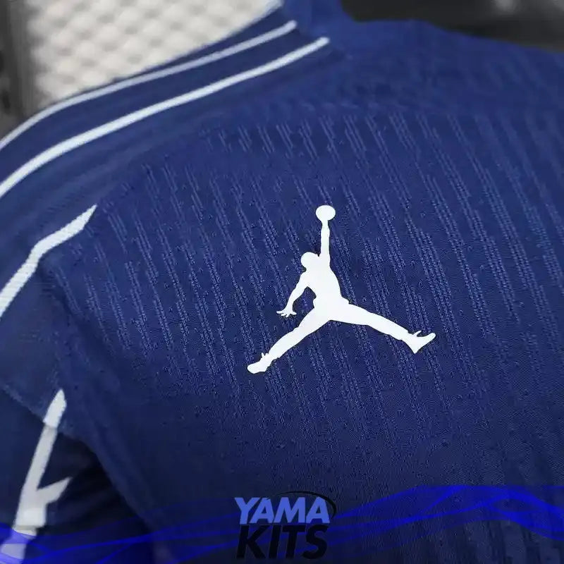 Maillot Paris SG third "Jordan, bleu" 2024/2025 Manches longues YamaKits Foot