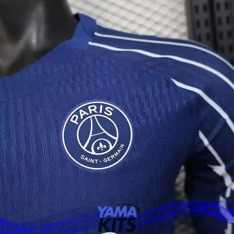 Maillot Paris SG third "Jordan, bleu" 2024/2025 Manches longues YamaKits Foot