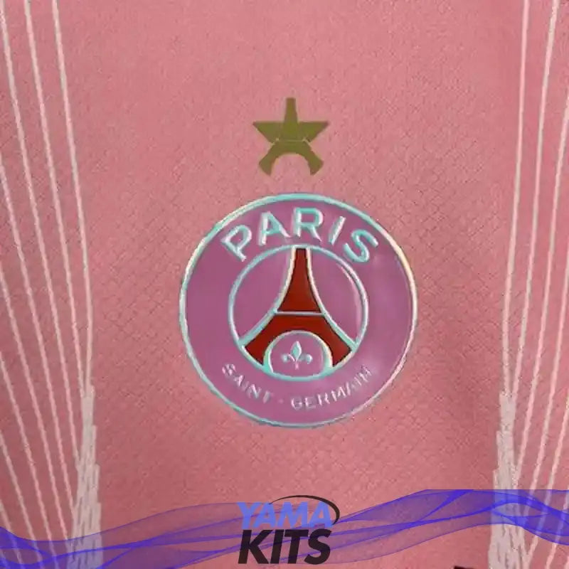 Maillot Paris concept "rose" 2025/2026 YamaKits Foot