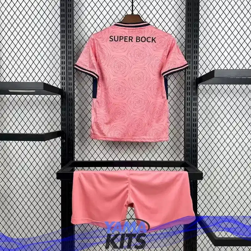 Maillot Porto enfant extérieur "Rose" 2025/2026 YamaKits Foot