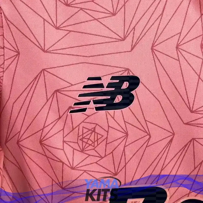 Maillot Porto enfant extérieur "Rose" 2025/2026 YamaKits Foot