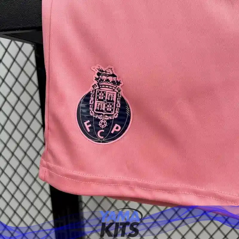 Maillot Porto enfant extérieur "Rose" 2025/2026 YamaKits Foot