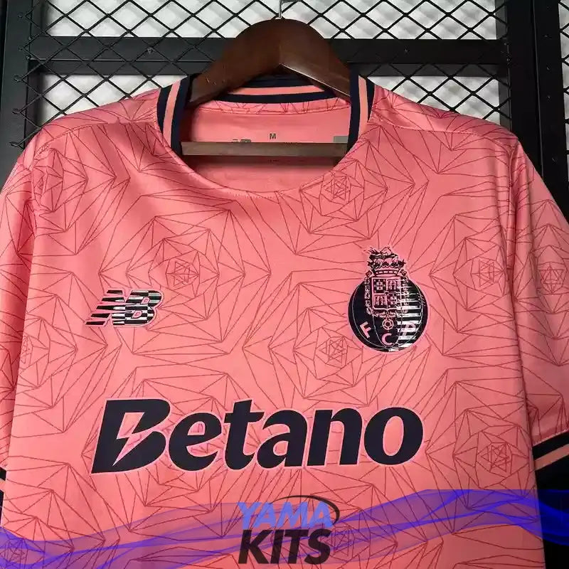 Maillot Porto extérieur "Rose" 2025/2026 YamaKits Foot