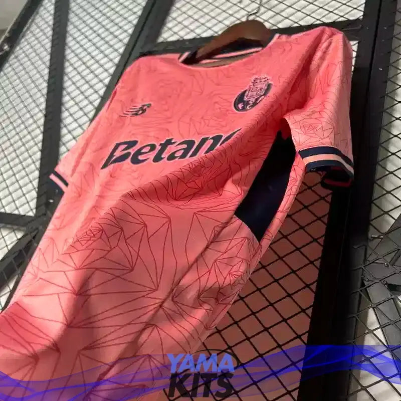 Maillot Porto extérieur "Rose" 2025/2026 YamaKits Foot