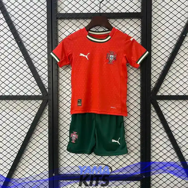 Maillot Portugal ENFANT domicile "Rouge" 2025/2026 YamaKits Foot