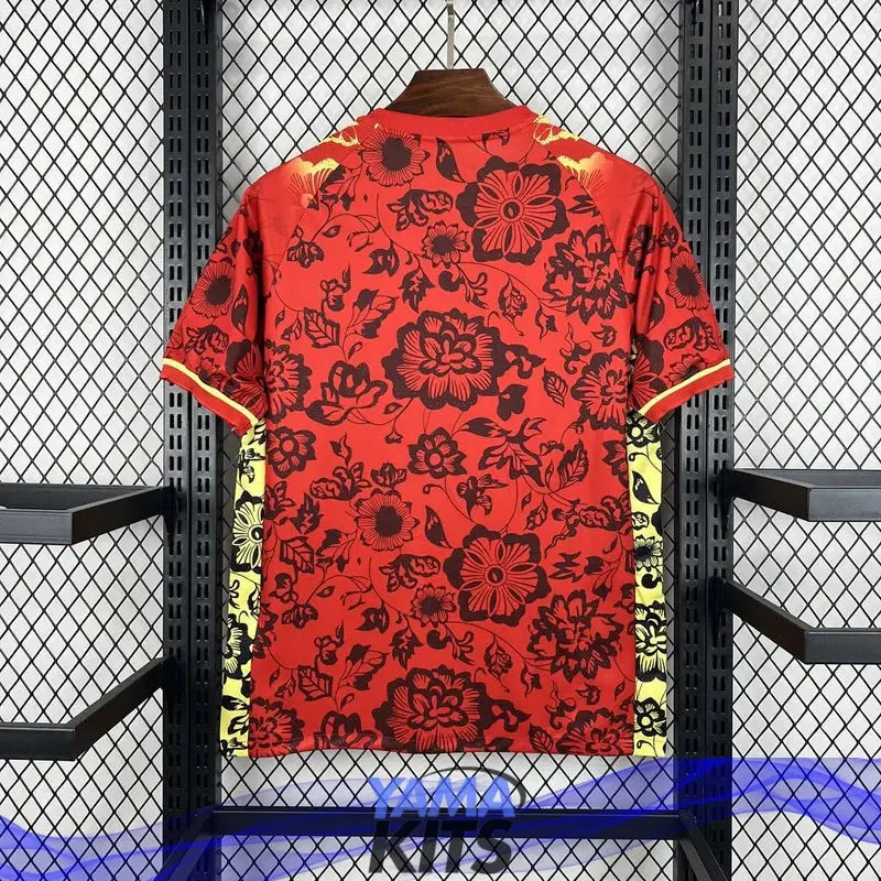 Maillot Portugal concept "Rouge" 2025/2026 YamaKits Foot