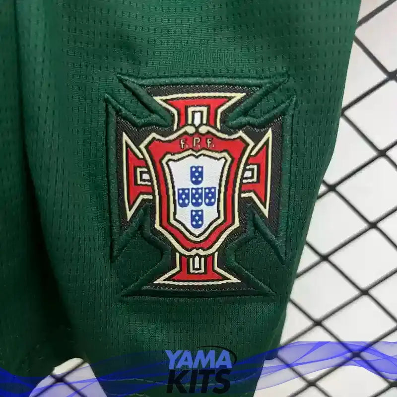 Maillot Portugal enfant manches longues domicile 2025/2026 YamaKits Foot